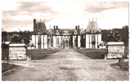 CPSM 94 (Val-de-Marne) Boissy-Saint-Léger - Chateau De Gros-Bois. La Façade Principale - Chateau De Grosbois