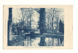 Cp, 86, Poitiers, Jardin De Blossac, Le Château D'Eau, écrite - Poitiers