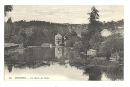 Cp, 86, Poitiers, Les BOrds Du Clain, écrite - Poitiers