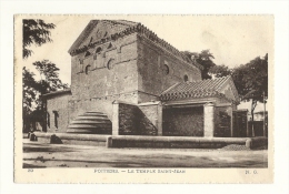 Cp, 86, Poitiers, Le Temple Saint-Jean, écrite - Poitiers