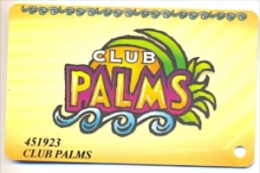 Palms Casino, Las Vegas  Older Used Slot Card, Palms-1 - Tarjetas De Casino