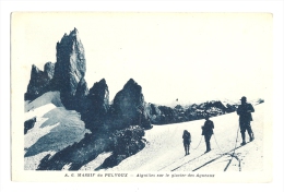 Cp, Alpinisme, Massif Du Pelvoux, Aiguilles Sur Le Glacier Des Agneaux - Alpinisme