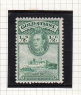 King George VI - 1938 - Costa De Oro (...-1957)