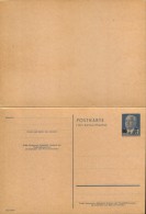 Deutschland/DDR- Postal Stationery Postcard(double) With Reply Paid,unused 1954- P63 With Overprint- 2/scans - Postales - Nuevos