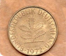 PIECE DE 10 PFENNIG 1972 F - 2 Mark