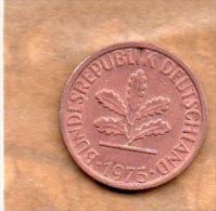 PIECE DE 1 PFENNIG 1973 D - 1 Pfennig