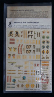 Décalcomanies Decal Set E.S.C.I. AVIATION Republic P-47 THUNDERBOLT 1970/80 WW2 Guerre 39-45 - Luchtvaart