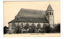 Cp , 95 , MAREIL EN FRANCE , L'église , Vierge , Ed : Breger - Other & Unclassified