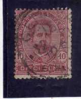 ITALY KINGDOM ITALIA REGNO 1891 - 1896 EFFIGIE RE VITTORIO EMANUELE II CENTESIMI 10 CENT. USATO USED - Nuevos