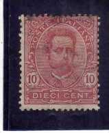 ITALY KINGDOM ITALIA REGNO 1891 - 1896 EFFIGIE RE VITTORIO EMANUELE II CENTESIMI 10 CENT. USATO USED - Neufs