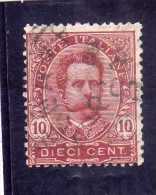 ITALY KINGDOM ITALIA REGNO 1891 - 1896 EFFIGIE RE VITTORIO EMANUELE II CENTESIMI 10 CENT. USATO USED - Neufs