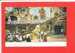CONEY ISLAND NEW YORK Cpa Fete Foraine Luna Park   2055 Illustrated Post Card C O N Y - Brooklyn