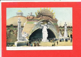 CONEY ISLAND NEW YORK Cpa Fete Foraine Luna Park   2066 Illustrated Post Card C O N Y - Brooklyn