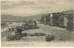 Valparaiso Vista Jeneral Del Malecon No 124 J. Allan - Chili