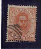 ITALY KINGDOM ITALIA REGNO 1891 - 1896 EFFIGIE RE VITTORIO EMANUELE II CENTESIMI 20 CENT. USATO USED - Neufs