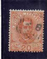 ITALY KINGDOM ITALIA REGNO 1891 - 1896 EFFIGIE RE VITTORIO EMANUELE II CENTESIMI 20 CENT. USATO USED - Ongebruikt