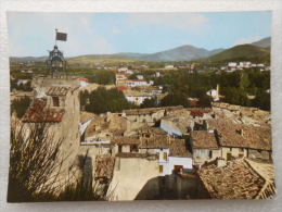 CP 84 Vaucluse   MALAUCENE - Vue Générale ,  Le Béffroi    Ac  680 1970 - Malaucene