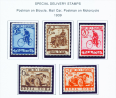 BULGARIA  -  1932  Special Delivery Stamps  Unmounted Mint - Eilpost
