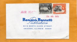 British Guiana Old Cover Mailed To USA - British Guiana (...-1966)