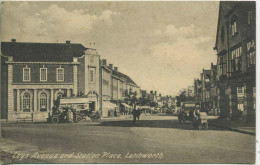 HERTS - LETCHWORTH - LEYS AVENUE AND STATION PLACE - ANIMATED Ht175 - Hertfordshire