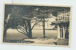 Lancieux (22) : Terrasse Du Restaurant Ker Geneviève En 1930  CP PHOTO RARE . - Lancieux