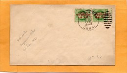 Cuba 1933 Air Mail Cover - Aéreo