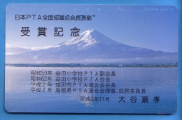 Japan Japon Télécarte Telefonkarte  Phonecard Nr. 110  -  435  Berg Vulkan - Volcanos