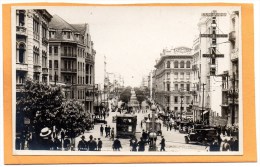 Tram Sao Paulo Old Real Photo Postcard - São Paulo