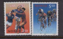 NORWAY 1993 Sports Events SG 1164/65 UNHM AC04 - Neufs