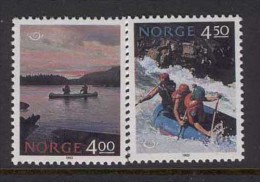 NORWAY 1993 Tourist Activities SG 1160/61 UNHM AC03 - Unused Stamps