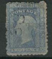 NSW 1860 2d Dull Blue QV SG138 U BS12 - Usati