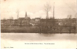 Environs De BONNIERES-sur-SEINE (78) : Vue De Bennecourt. CPA Précurseurs Assez Rare. - Bonnieres Sur Seine