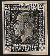NZ 1916 2d KGV Proof CP K18 PR12 - Abarten Und Kuriositäten