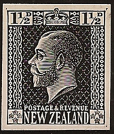 NZ 1916 1 1/2d KGV Proof CP K17 PR14 - Variétés Et Curiosités