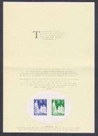 Australia 1987 Christmas 1958 Issue Proof Reprint On APO Official Replica Card 10 - Essais & Réimpressions