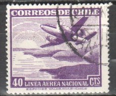 Chile 1952 Mi. 449  Used Gestempelt - Oficiales