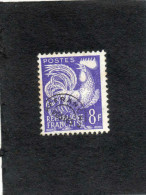 FRANCE : Types "Coq Gaullois"  - Surchargé "AFFRANts POSTES" - 1953-1960