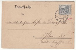 POLAND / GERMAN ANNEXATION 1903  POSTCARD  SENT FROM  POZNAN - Lettres & Documents