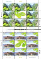 MONTENEGRO / CRNA GORA   - EUROPA 2012 -TEMA ANUAL "VISIT  CRNA GORA".-SERIE De 2 V - HOJA BLOQUE De 8 + LABEL- DENTADOS - 2012