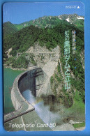 Japan Japon Télécarte Telefonkarte Phonecard -  Damm Staudamm - Montagne