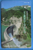 Japan Japon Télécarte Telefonkarte Phonecard -  Damm Staudamm - Montagnes