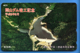 Japan Japon Télécarte Telefonkarte Phonecard -  Damm Staudamm - Montagnes