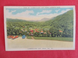 View Cumberland Gap From Cudjo's Cave Not Mailed     Ref 1272 - Andere & Zonder Classificatie