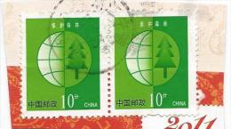Chine Sur Fraguement - Used Stamps