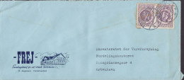 Denmark "FREJ" CHRISTIANSFELD 1946 Cover Brief To KØBENHAVN K. - Briefe U. Dokumente