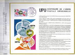 Feuillet Tirage Limité  CEF 287 UPU Centenaire De L´union Postale Universelle - Briefe U. Dokumente