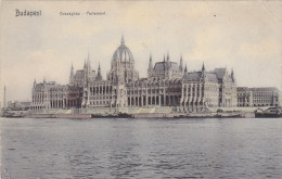 HONGRIE EN 1909,BUDAPEST,ORZAGHAZ,PA RLAMENT,parlement Hongrois,perle Du Danube,avec Timbre,rare - Hongrie