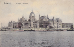 HONGRIE EN 1909,BUDAPEST,ORZAGHAZ,PA RLAMENT,parlement Hongrois,perle Du Danube,avec Timbre,rare - Ungheria