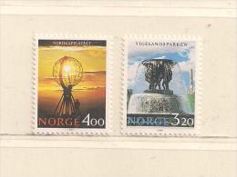 NORVEGE  ( EUNOR - 39 )  1991  N° YVERT ET TELLIER  N° 1025/1026    N** - Unused Stamps