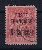 Madagascar: 1895, Yv 19 Used /obl. Damage - Gebruikt